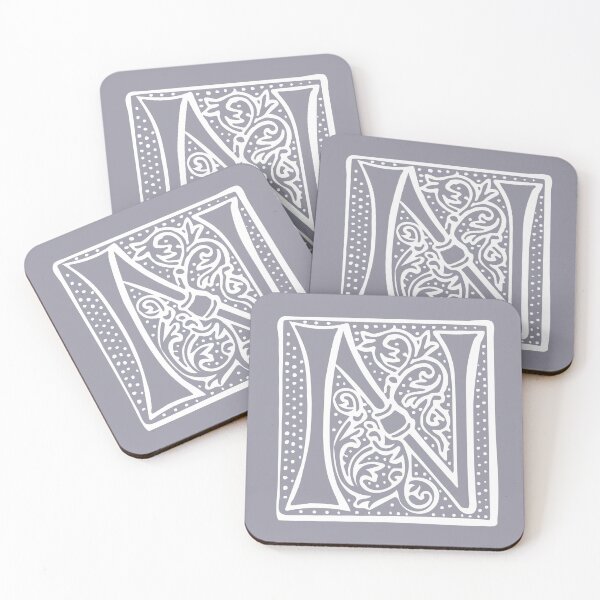 Item preview, Vintage Letter N - SILVER designed and sold by yourscotborders.