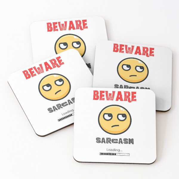 Item preview, Beware Sarcasm loading designed and sold by printgaff.