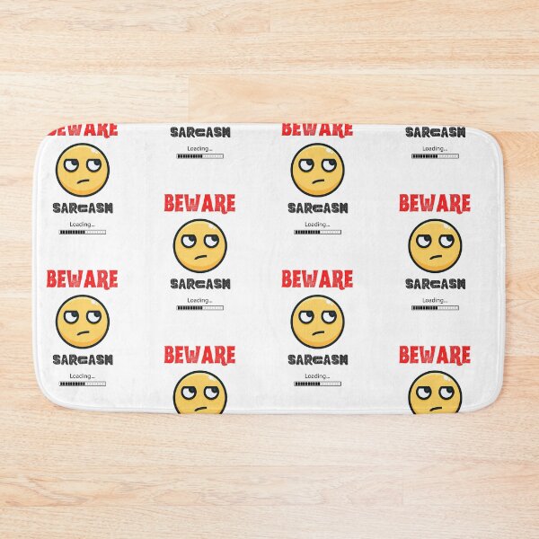 Item preview, Beware Sarcasm loading designed and sold by printgaff.