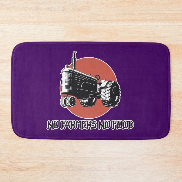 Item preview, NO FARMERS NO FOOD NO FUTURE designed and sold by Delicious Design ⭐⭐⭐⭐⭐.