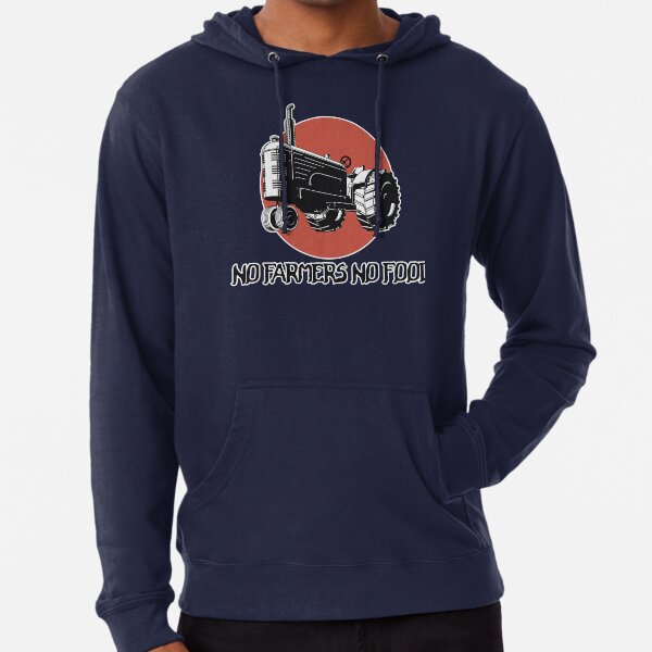 NO FARMERS NO FOOD NO FUTURE Lightweight Hoodie