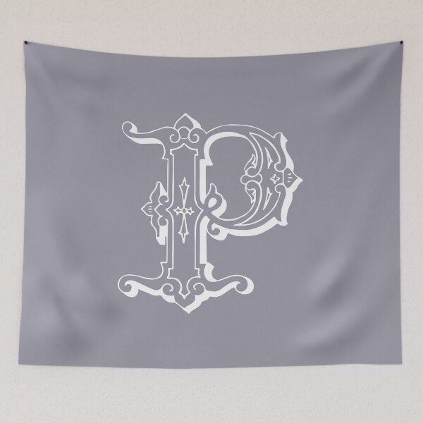 Item preview, Vintage Letter P - SILVER designed and sold by yourscotborders.