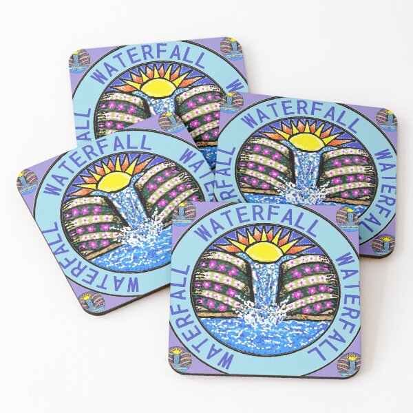 Item preview, Waterfall sun by LowEndGraphics designed and sold by LowEndGraphics.