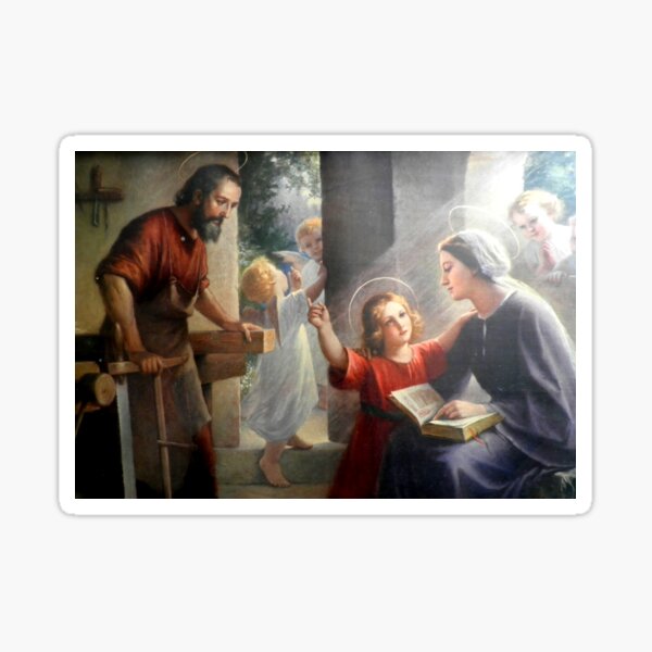 The Holy Family Sticker