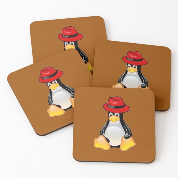 Item preview, Linux Tux in Red Hat designed and sold by Indite.