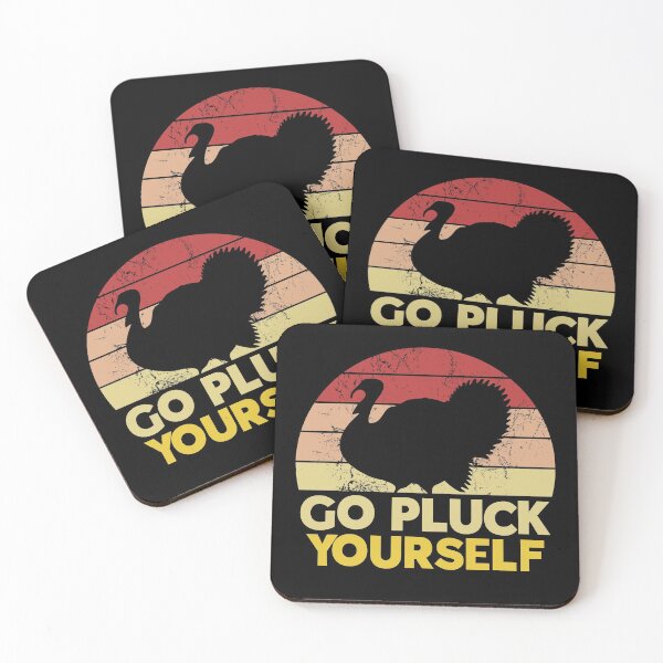 Item preview, Go Pluck Yourself Funny Thanksgiving Pun designed and sold by juvajay.