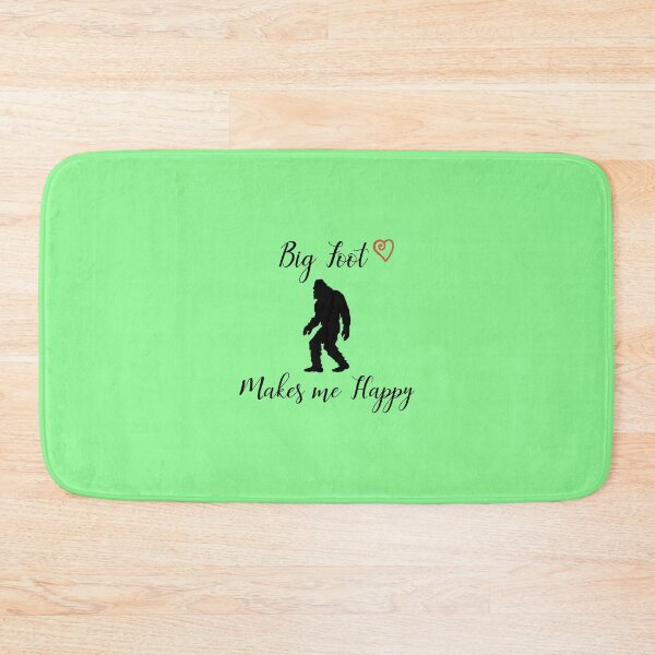 Item preview, Funny Gifts Big Foot Makes Me Happy - Funny Sasquatch designed and sold by Sugar-Magnolia.