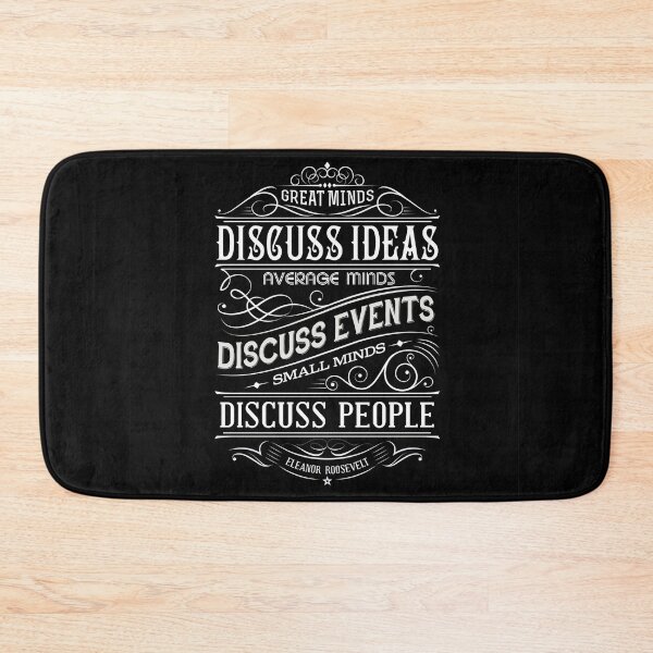 Item preview, Great Minds Quotation - inspirational quotations designed and sold by randomorder.