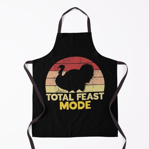Item preview, Total Feast Mode Funny Thanksgiving Pun designed and sold by juvajay.
