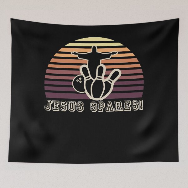 Item preview, Jesus Spares Funny Christian Bowling Lover Gift designed and sold by shirti.