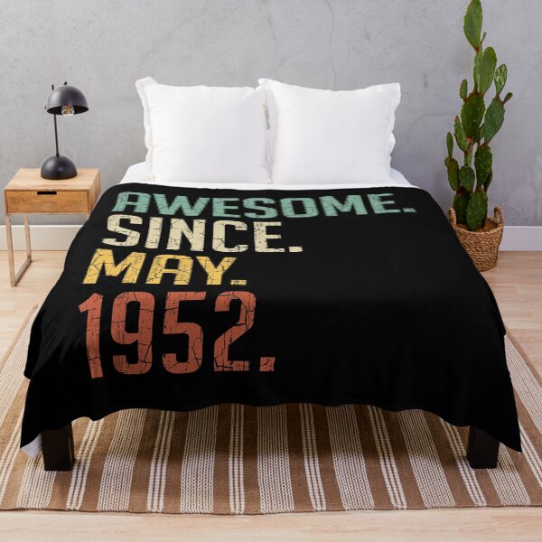 Item preview, Awesome Since May 1952 69th Birthday Gift 69 Years Old Vintage May 1952 designed and sold by Takatv.