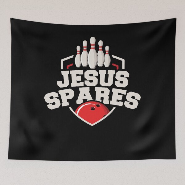 Item preview, Jesus Spares Funny Christian Bowling Lover Gift designed and sold by shirti.