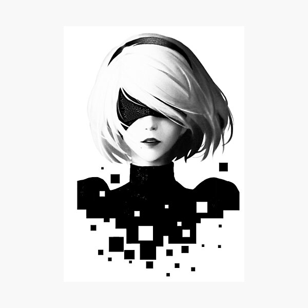 Item preview, 2B and Pixels designed and sold by katbentley.