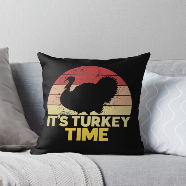 Item preview, It's Turkey Time Funny Thanksgiving Pun designed and sold by juvajay.