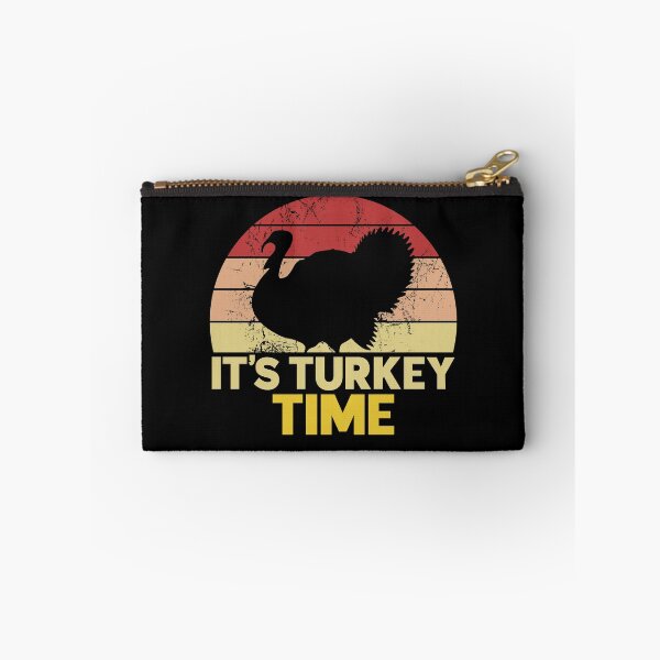 Item preview, It's Turkey Time Funny Thanksgiving Pun designed and sold by juvajay.