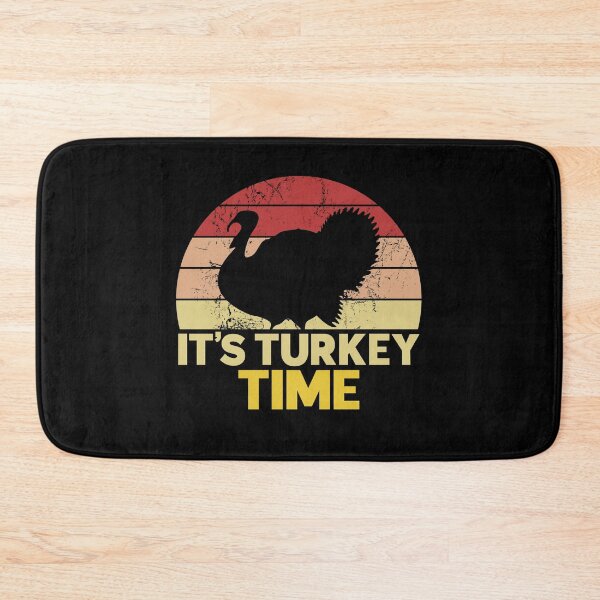 Item preview, It's Turkey Time Funny Thanksgiving Pun designed and sold by juvajay.