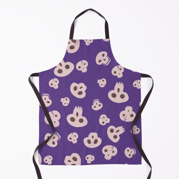 Item preview, pink skulls halloween pattern designed and sold by rysunki-malunki.