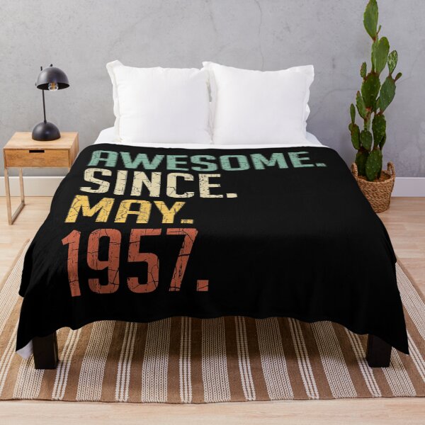 Item preview, Awesome Since May 1957 64th Birthday Gift 64 Years Old Vintage May 1957 designed and sold by Takatv.