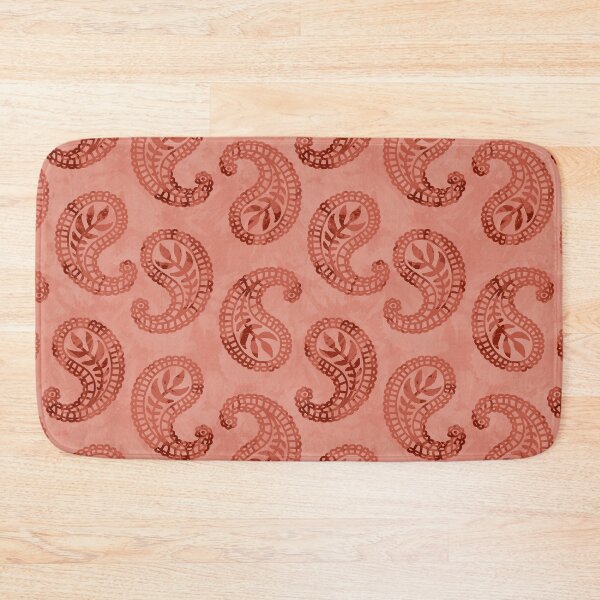 Item preview, Textured Paisley - Coral designed and sold by Olooriel.
