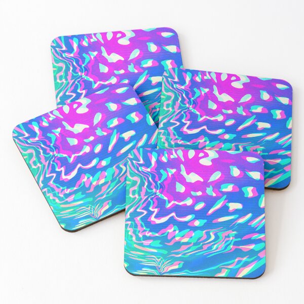Item preview, Abstract glitch digital pattern vhs LSD designed and sold by Vapid  Rose.