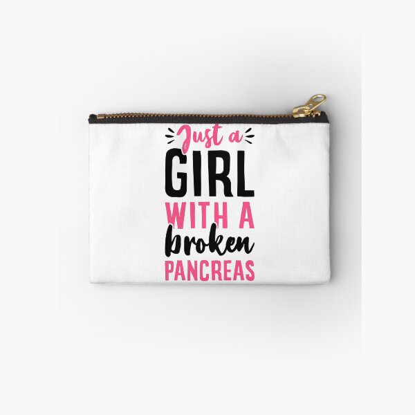 Item preview, Just A Girl With A Broken Pancreas - Funny Diabetes  designed and sold by T-shirt For You.