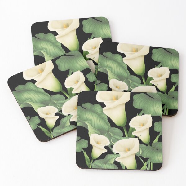 Item preview, Calla lily - peace lily print designed and sold by Sonia dutta_art.