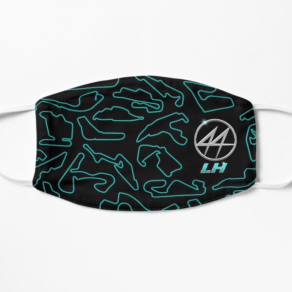 LH 44 Chromed Logo - Circuits Pattern Flat Mask