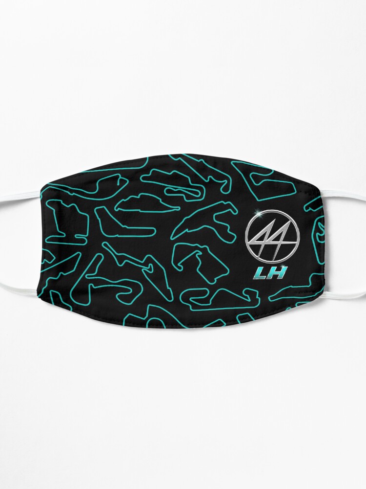 Alternate view of LH 44 Chromed Logo - Circuits Pattern Mask