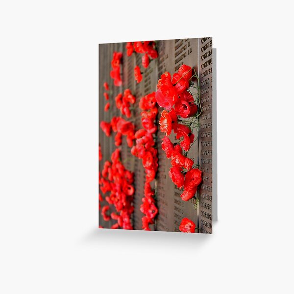 Lest We Forget Greeting Card