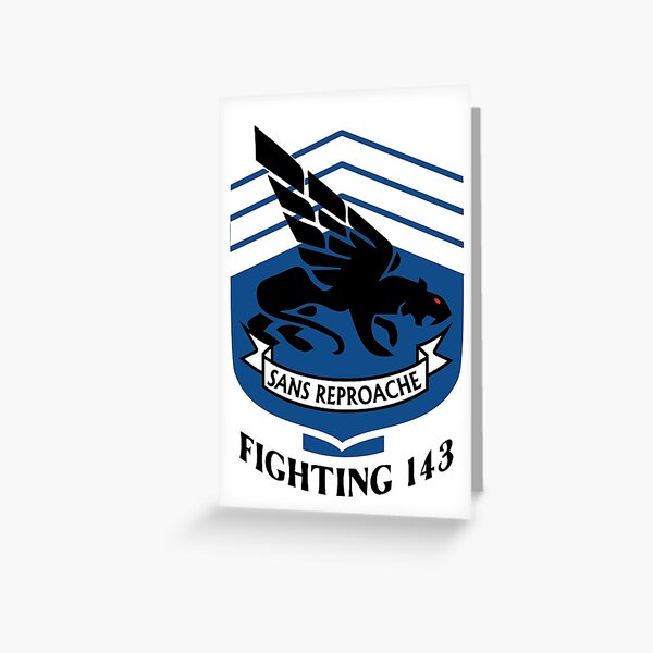Model 84 - VFA-143 - Pukin Dogs Greeting Card