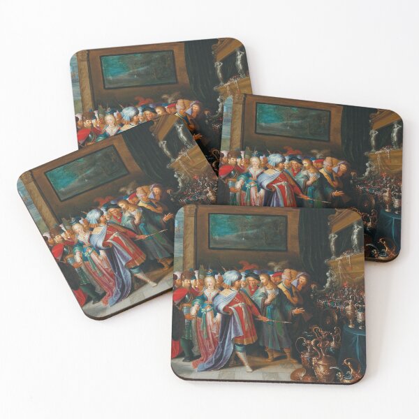 Item preview, Croesus Showing his Riches to Solon - frans francken II designed and sold by Vintage Designs +.