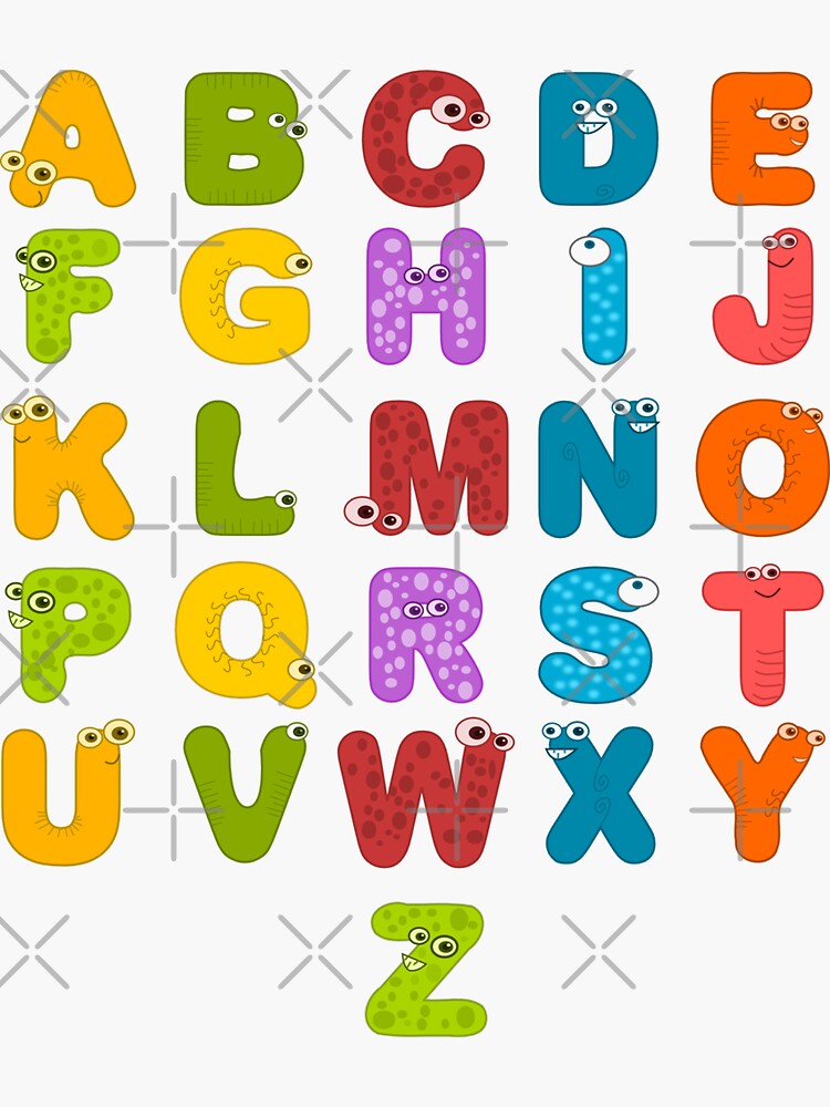 Alphabet Picture Stickers