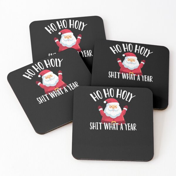 Item preview, Ho Ho Holy Shit What A Year - Funny Christmas Gift 2020 designed and sold by Run to Creations.