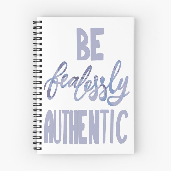 Item preview, Be fearlessly authentic hand lettering designed and sold by sheyenneday.