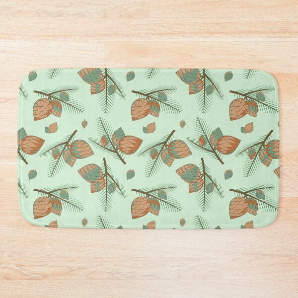 Item preview, Forest Pine Cone Pattern designed and sold by lanolga.