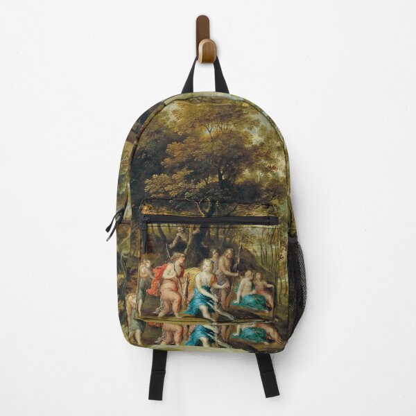 Item preview, Forest scene with dogs and people - frans wouters designed and sold by Vintage Designs +.
