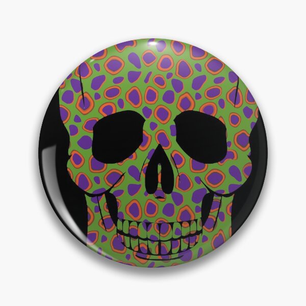Item preview, Day of the Dead - Halloween Skull designed and sold by madtoyman.