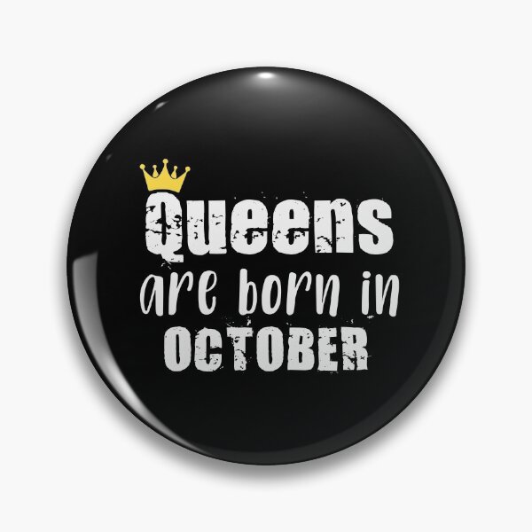 Item preview, Queens Are Born In October designed and sold by autlu.