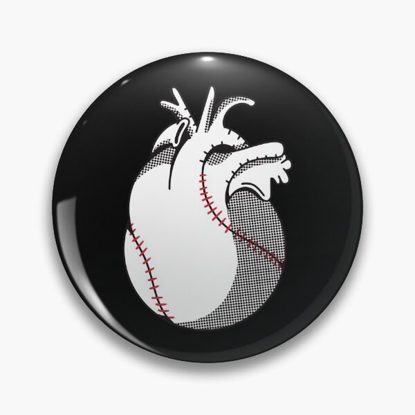 Item preview, Baseball heart designed and sold by DerSenat.