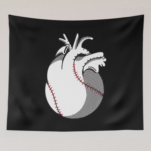 Item preview, Baseball heart designed and sold by DerSenat.