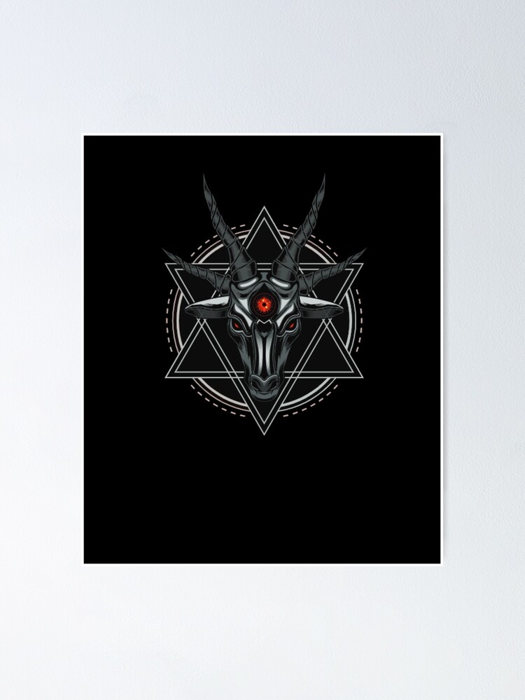 小物 BLACK SIGN x GALCIA DEVIL'S FACE Hellfire Gaze Aggressive Devil s Face Vector Emblem Sinister