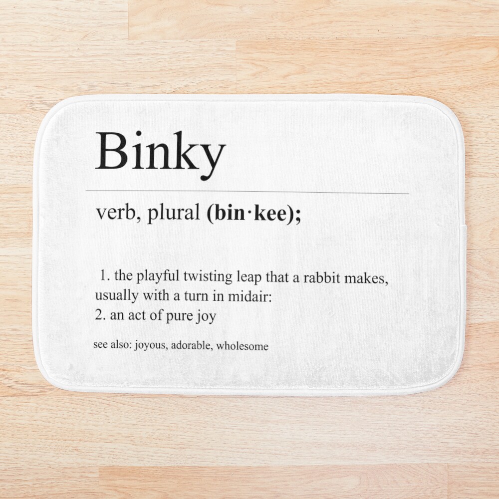 Binky definition - house rabbit Bunny flop binky