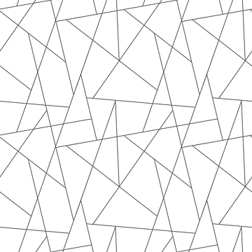 Artwork thumbnail, Preppy Geometric Simple Triangle Pattern by IamTrending