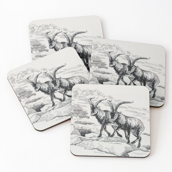 Item preview, Capra Ibex on the mountain designed and sold by SakalDesign.