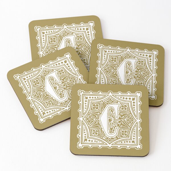 Item preview, Vintage Letter C - GOLD designed and sold by yourscotborders.