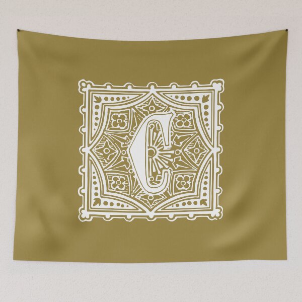 Item preview, Vintage Letter C - GOLD designed and sold by yourscotborders.