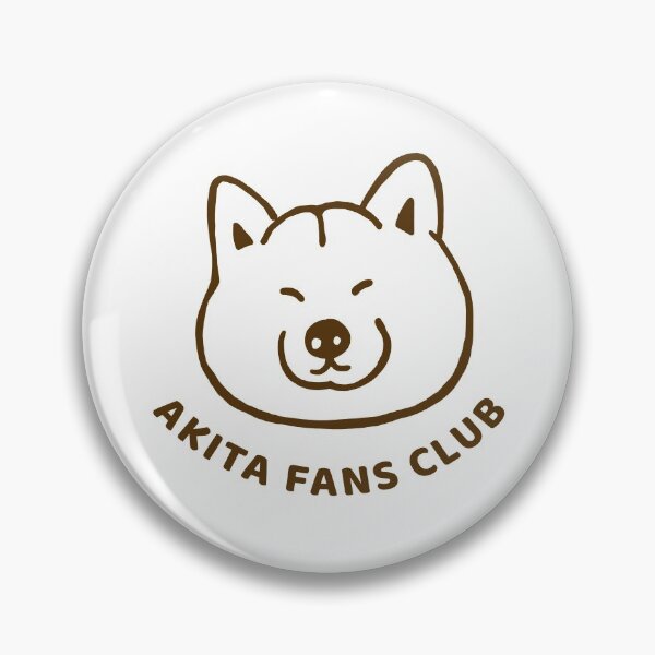 Item preview, Akita Fans Club designed and sold by PawPawDog.