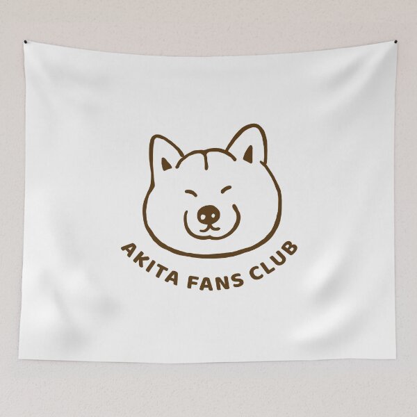 Item preview, Akita Fans Club designed and sold by PawPawDog.