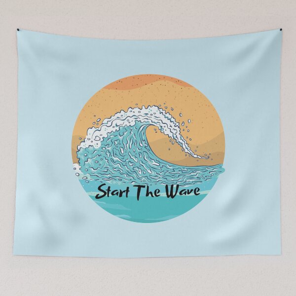 Item preview, Start The Wave designed and sold by Nature Hues.