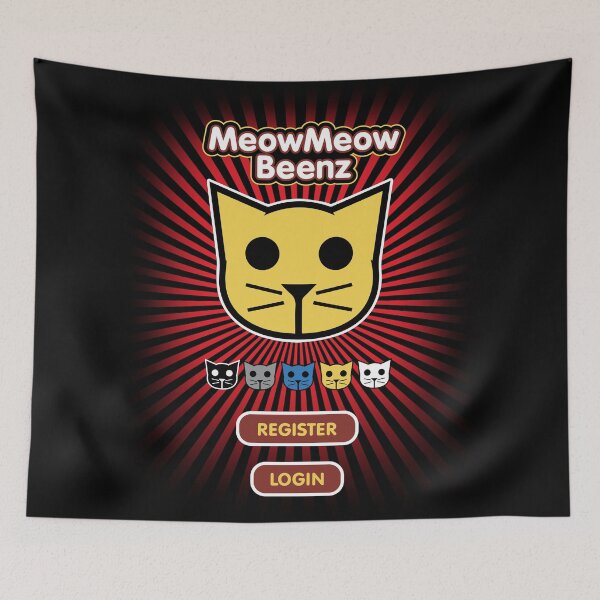 Artikelvorschau, meow meow beenz entworfen und verkauft von Retro-Freak.
